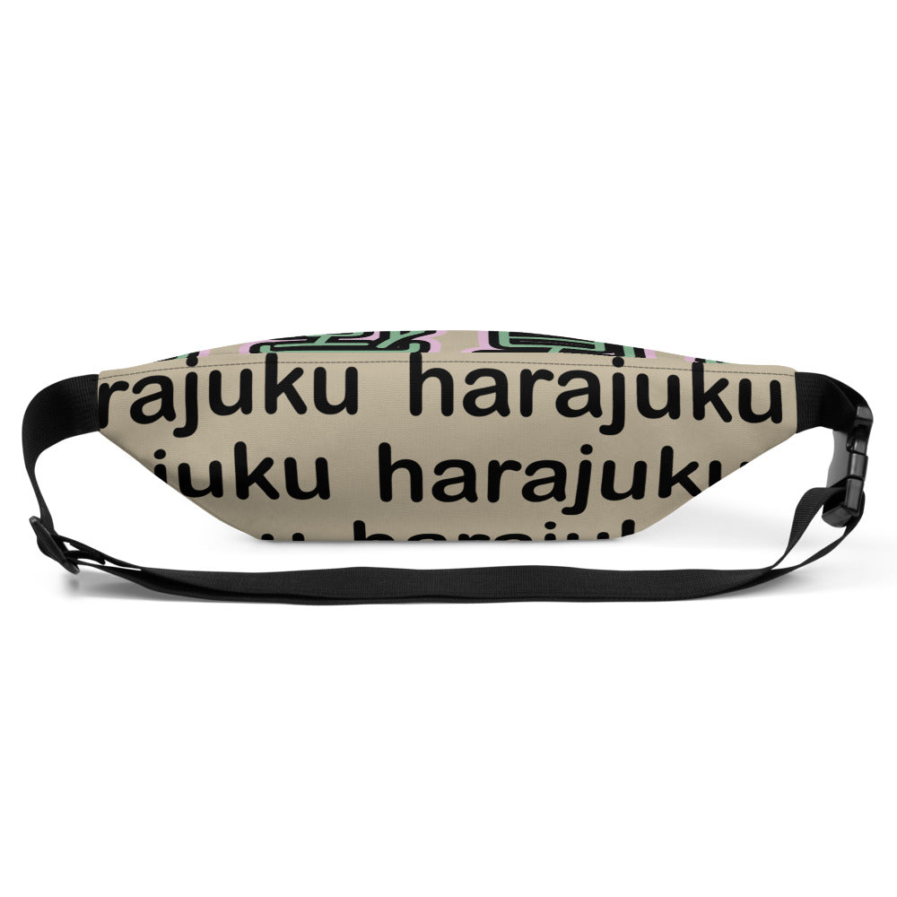 Harajuku - 2022 pink & apple green neon fanny pack