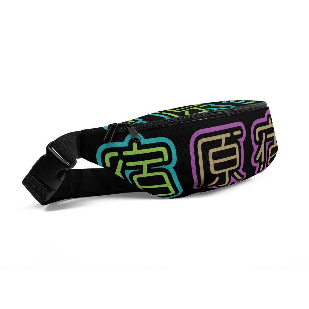 Harajuku - green & green neon fanny pack