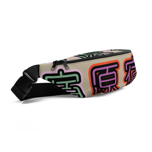 Harajuku - 2022 pink & apple green neon fanny pack