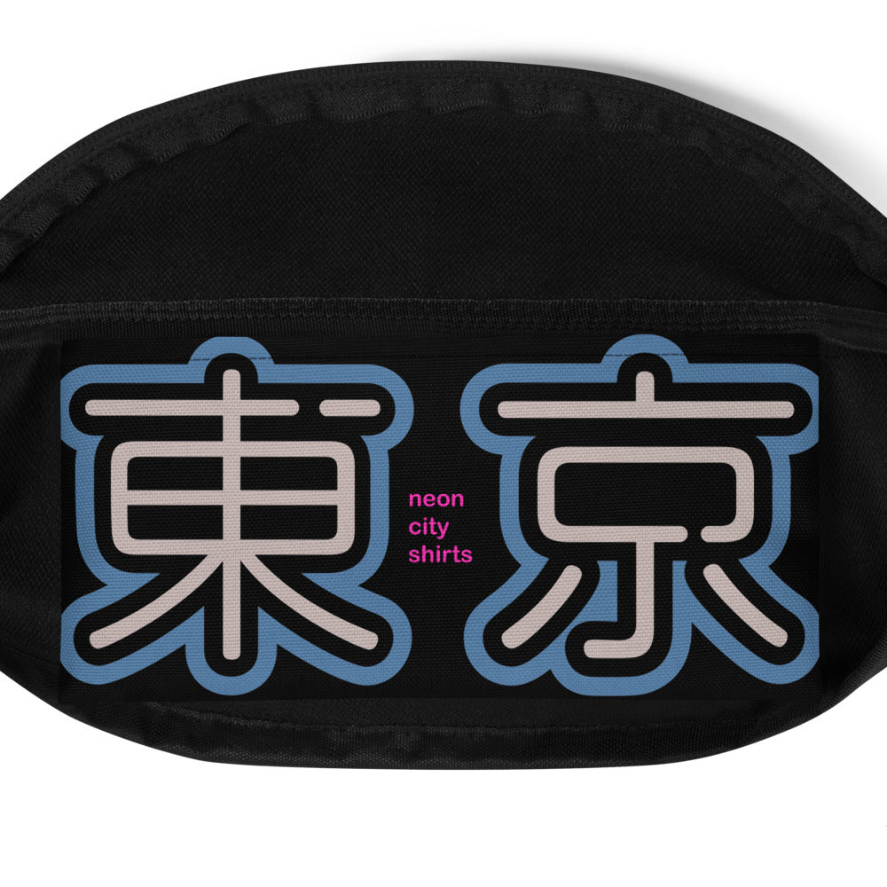 Tokyo - pink & green neon fanny pack