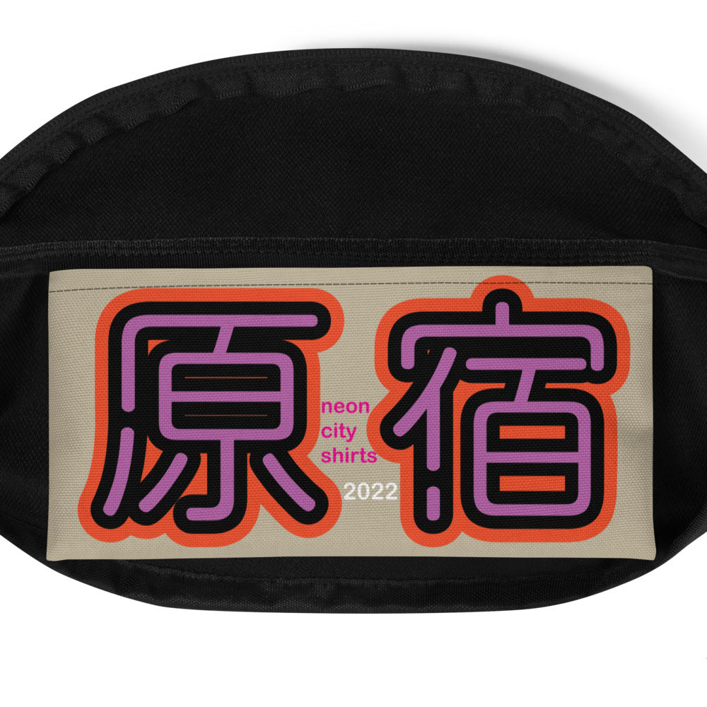 Harajuku - 2022 pink & apple green neon fanny pack