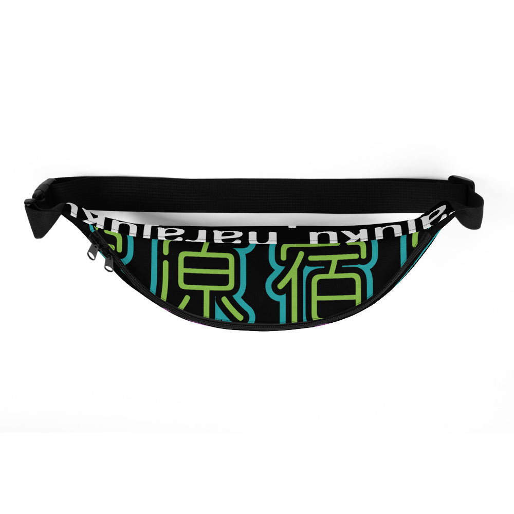 Harajuku - green & green neon fanny pack