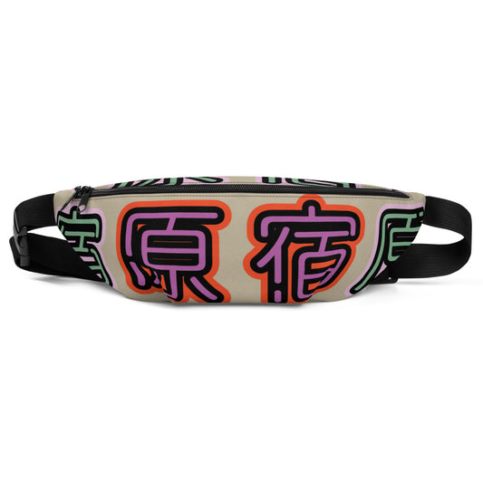 Harajuku - 2022 pink & apple green neon fanny pack